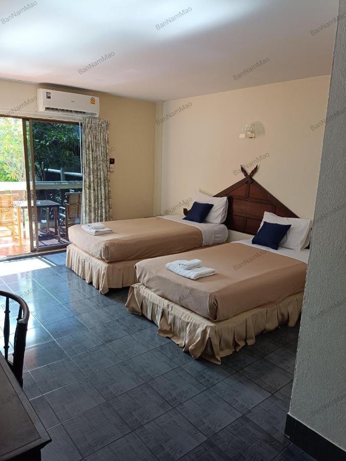 Ban Nam Mao Resort Na Chom Thian Exteriör bild